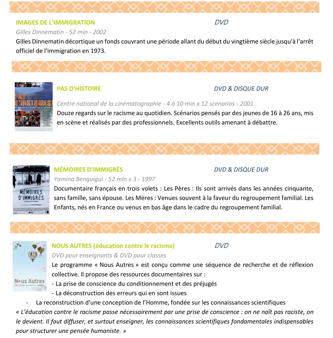 Sensibilisation par la vidéo - Films & scénarios. Sensibilisation par la vidéo - Films & scénarios.