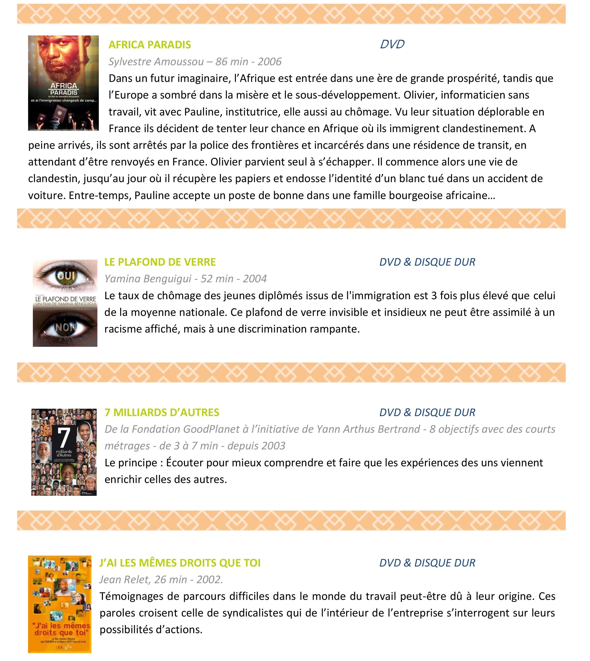 Sensibilisation par la vidéo - Films & scénarios. Sensibilisation par la vidéo - Films & scénarios.